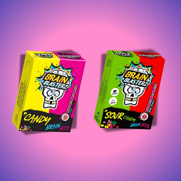 Brain Blasterz Brain Bitz 45g – extra savanyú cukorka, intenzív ízélmény a felfrissüléshez, színes és ínycsiklandó finomság minden egyes falatban.