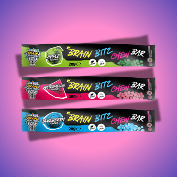Brain Blasterz Brain Bitz savanyú olvadós rágó 20g csomagolásban, friss és intenzív ízélménnyel."
Ezek a leírások segítenek abban, hogy a keresőoptimalizálásban jobban szerepeljen a termék, miközben a vásárlókat is informálják az élményről, amit a termék nyújt.
