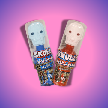 Skull sucker nyalóka zselével