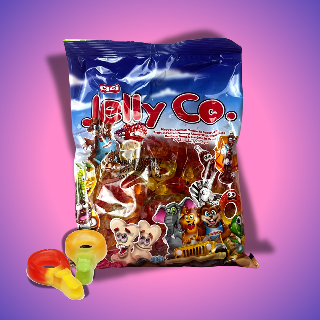 Cumi alakú gumicukor 1kg – színes, savanykás édesség | Candy Heaven