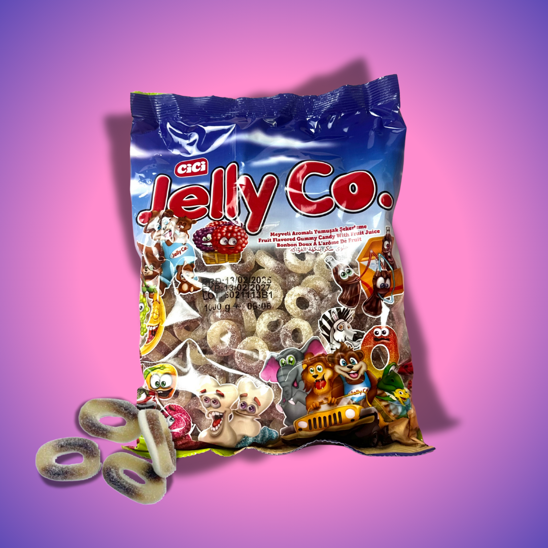 Savanyú mini kóla karika gumicukor 1kg – Candy Heaven édesség